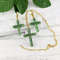 set jade crosses earrings and pendant (1)