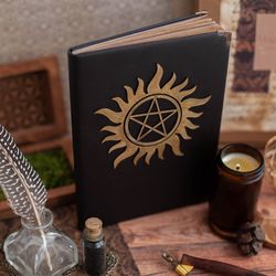 Supernatural notebooks | John Winchester's Journal | Sam and Dean Winchester | Mystic notepad | SPN