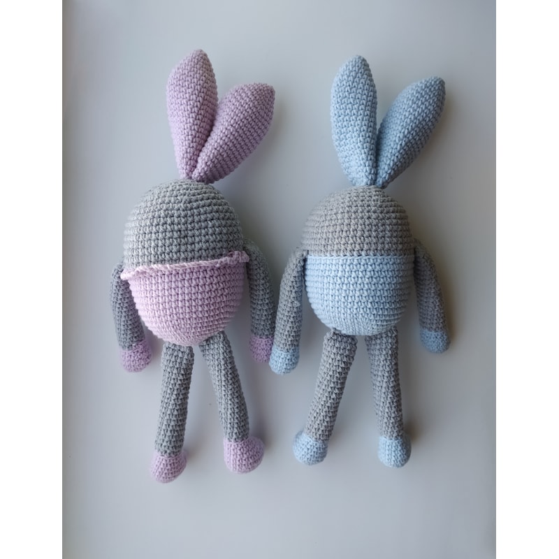 Bunny crochet pattern, amigurumi bunny pattern Plush toys cr | Inspire ...