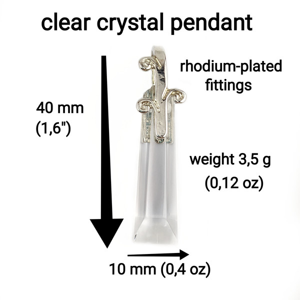 clear  crystal pendant (3)