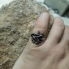 Snake Gothic Ring, Punk Snake Ring,  Handmade Snake Ring, Gift ring, oxidized ring