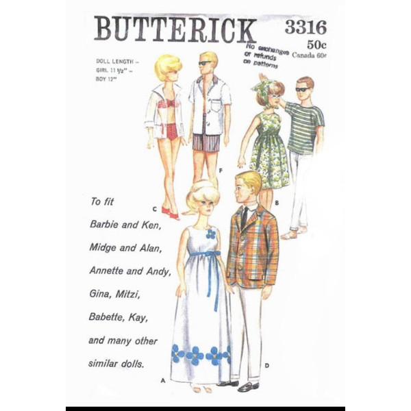 Butterick 3316