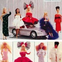 PDF Copy of Vintage Butterick 5925 Clothing Patterns for Barbie Dolls and Fashions Dolls size 11 1/2 inches