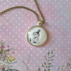 Little My pendant Moomin necklace