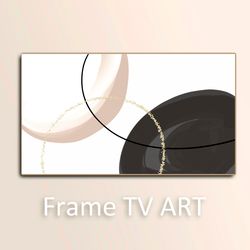 Samsung frame TV art, Frame tv art 4k, Frame tv modern abstract, Neutral wallpaper art for Samsung