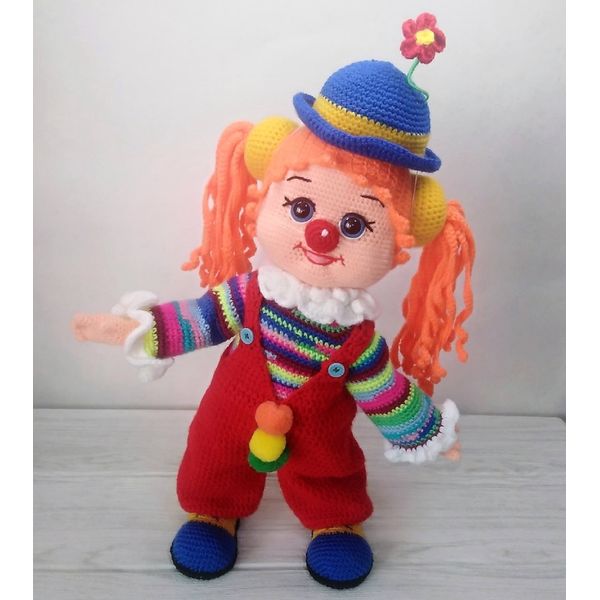 vintage costume clown doll.jpg