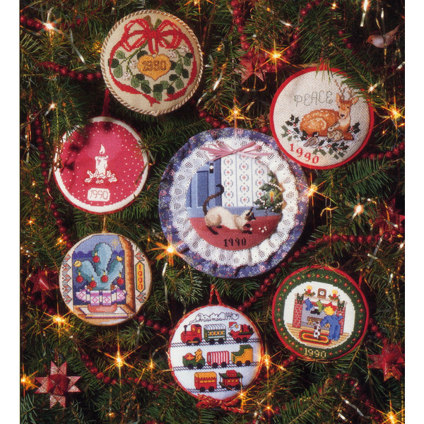Christmas Ornaments cross stitch