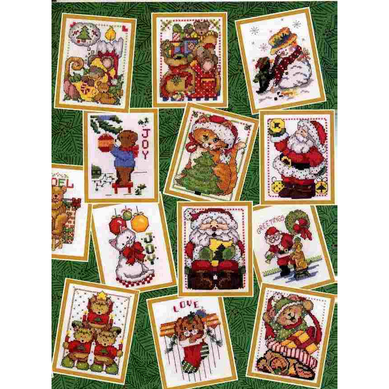 Christmas Ornaments cross stitch pattern PDF