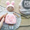 Amigurumi Stuffed doll in candy pink dress crochet pattern.jpg