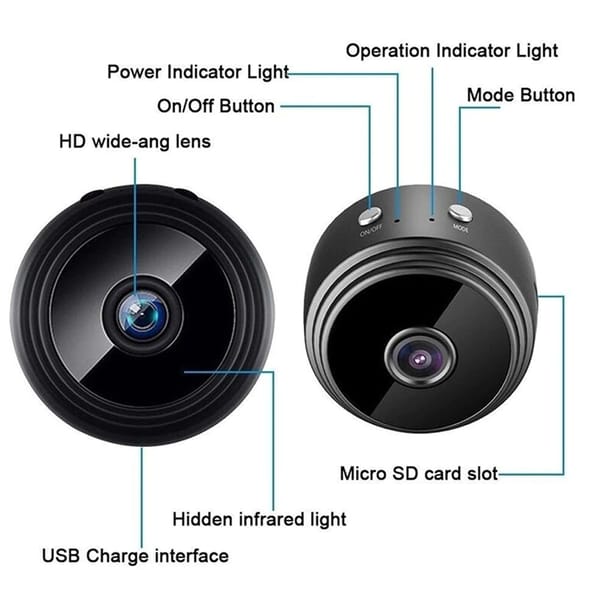 1080P HD Spy Hidden Camera Recorder - Inspire Uplift