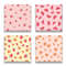 seamless pattern watermelon strawberry peach