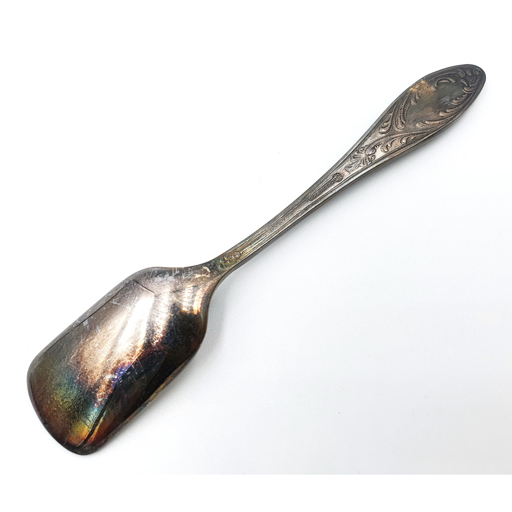 8 Vintage Russian TEA SPOONS SHOVELS SET in Box USSR 1970s.jpg