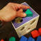 4 Vintage USSR Developing Toy Sorter Logical cube with through holes 1980s.jpg