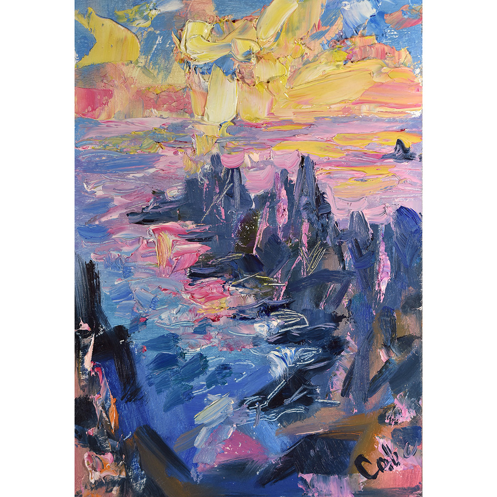 sunset-painting-seascape