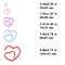 valentines day love hearts machine embroidery designs