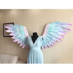 Unicorn wings, rainbow wings, cosplay unicorn costume