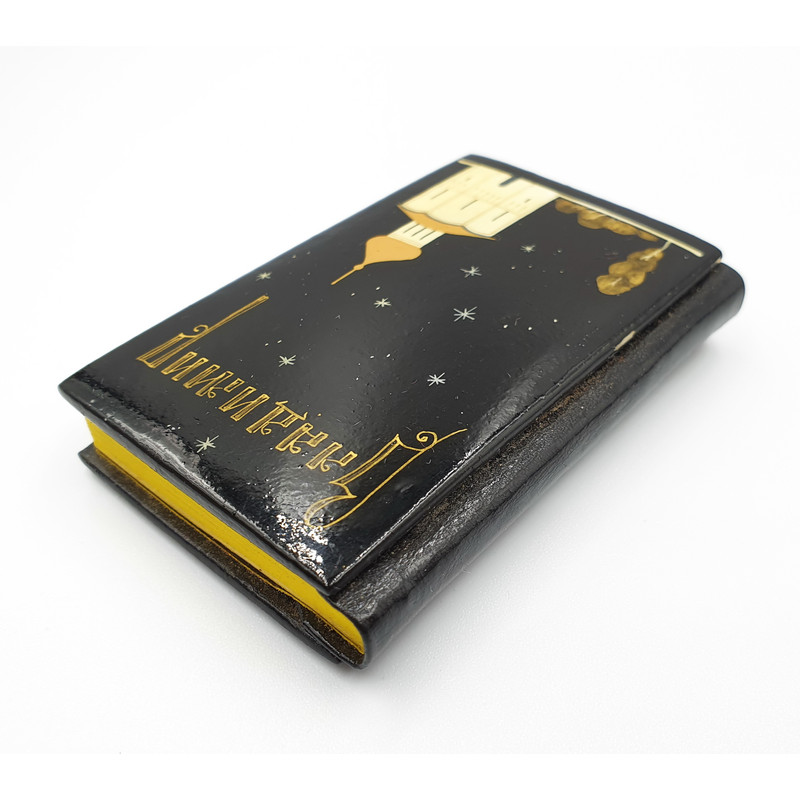 7 Vintage Russian Lacquer Miniature Art Notepad VLADIMIR Handpainted Cover Mstera USSR 1987.jpg