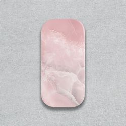 Rose Marble Phone Grip Kickstand Phone Stand Pink Marble Phone Holder Phone desk holder Desk phone stand