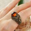 snake-ring-fire-red-glass-ring-free-size-ring-jewelry