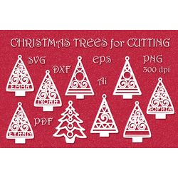 Christmas trees for cutting