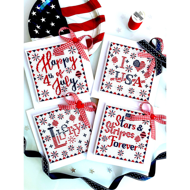 USA Patriotic Series of 4.jpg