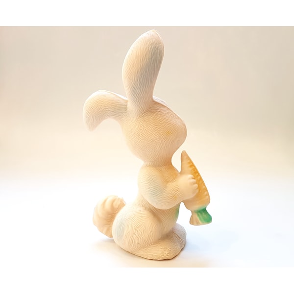 Vintage Rubber Toy Rabbit With Carrot Made in Yugoslavia 197 | Inspire ...