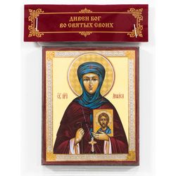 Venerable Anthusa, Abbess of Mantinea icon | Orthodox gift | free shipping from the Orthodox store