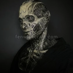 Necro Goth silicone mask/ Necromancer
