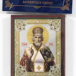 Saint Nicholas the Wonderworker icon | Orthodox gift | free shipping from the Orthodox store