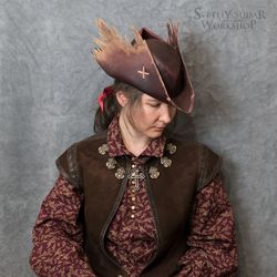 Old Hunter Hat Dragul Inspired Bloodborne / tricorne / good hunter / custom size / Djura hat / collectible / cosplay