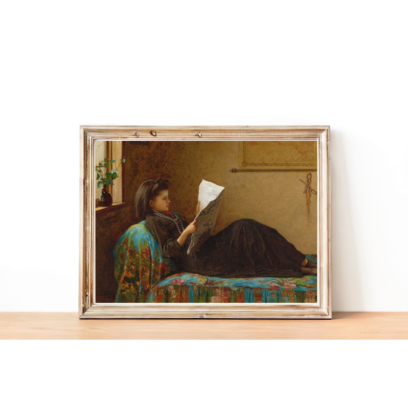 vintage reading giclee print.jpg
