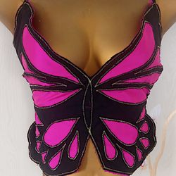 Butterfly top handmade