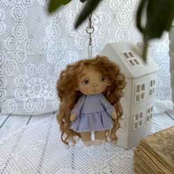 Pendant-keychain doll, car pendant, bag keychain, phone keychain, backpack keychain, small doll