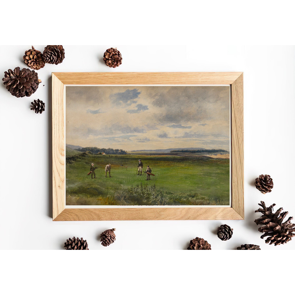 vintage golfers wall art print.jpg