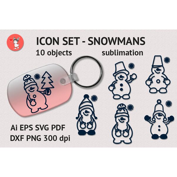 ICON SET - SNOWMANS.jpg