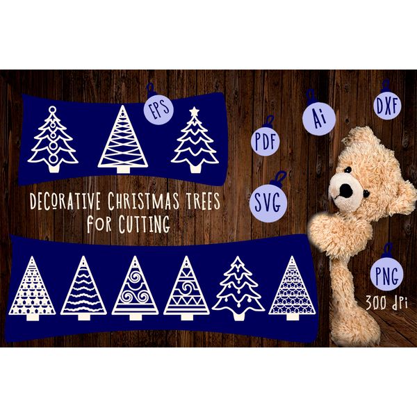 Decorative Christmas trees for cutting.jpg
