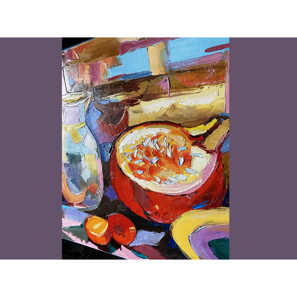 pumpkin oil painting still life original art food 3-3.jpg