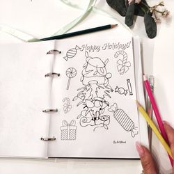 gnome coloring pages  15 printable christmas coloring pages 15 christmas coloring pages for kids