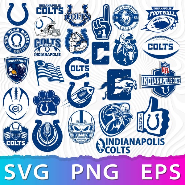 Indianapolis Colts Logo SVG, Indianapolis Colts PNG, Colts S - Inspire ...