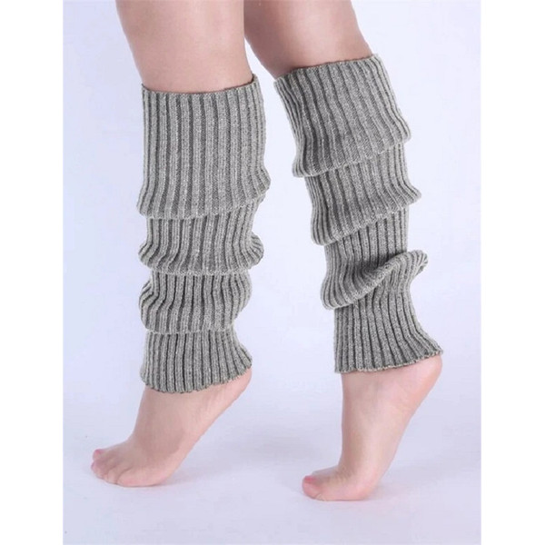 Leg-Warmer-Knit-Socks-Wool-Knitted