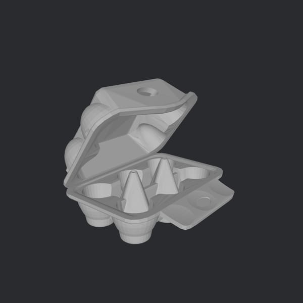 3D MODEL Miniature Egg Box Model Ready To Print Digital Pr Inspire 3d model miniature egg box model ready to print digital pr inspire
