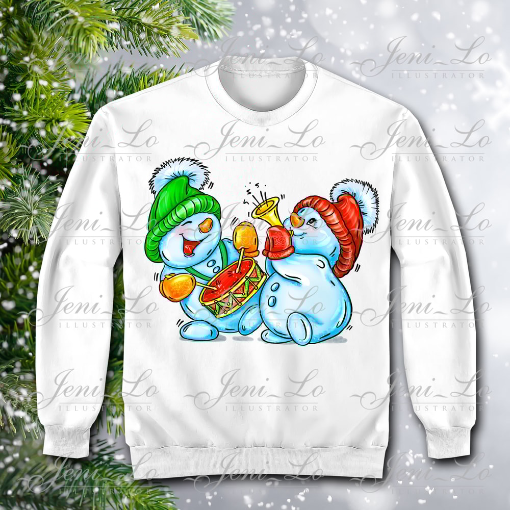 ВИЗУАЛ 6 Music Snowmen.jpg