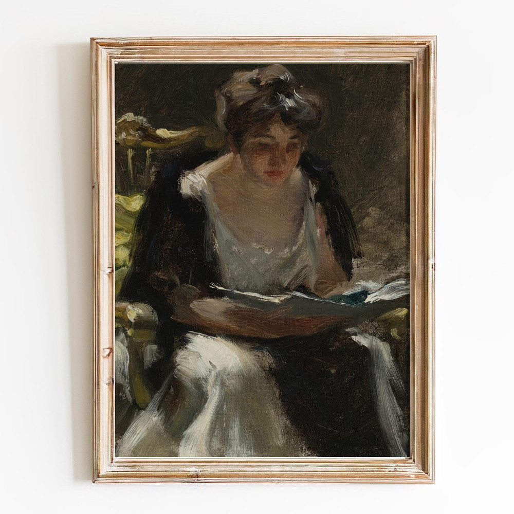 vintage reader wall art.jpg