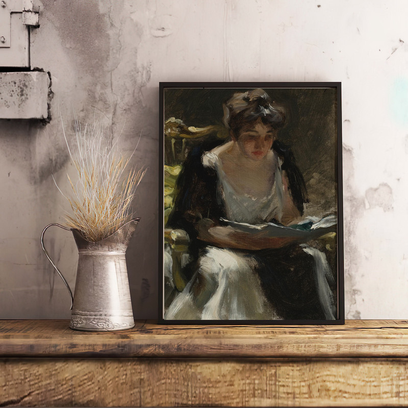 vintage reader giclee print.jpg