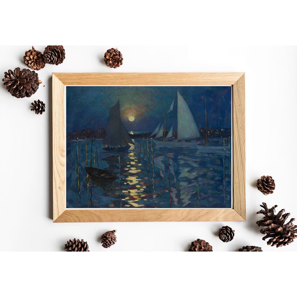 vintage sea night wall art print.jpg
