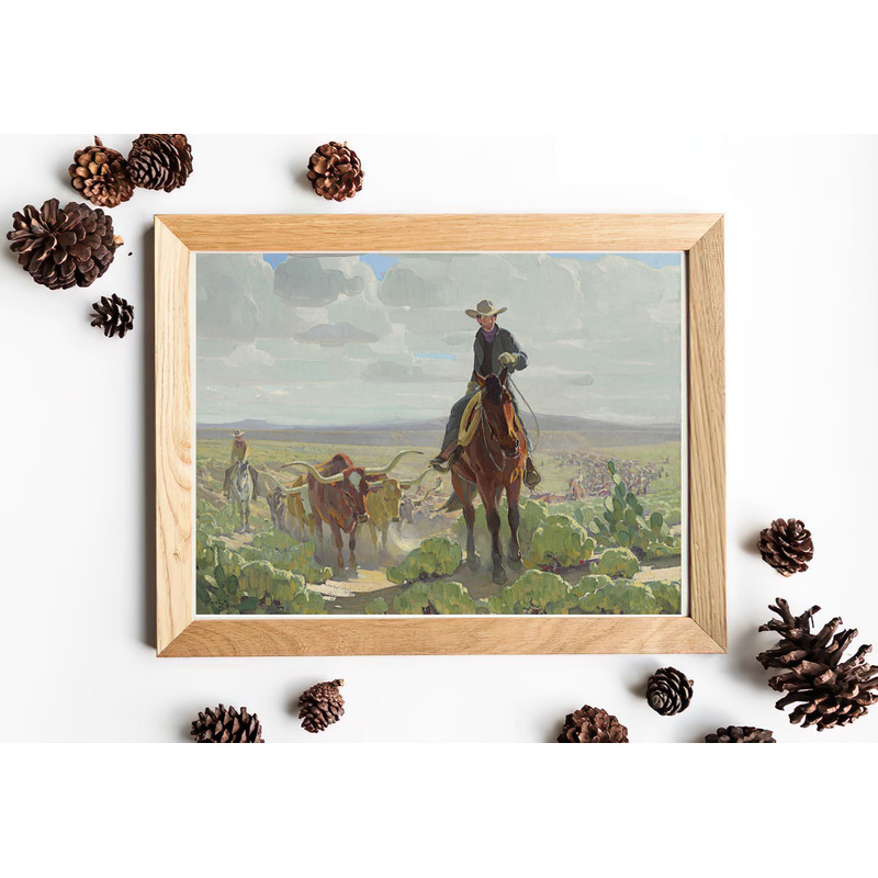 vintage cowboys home decor.jpg