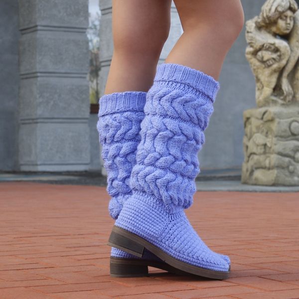 crochet ugg cardy boots knit  snow 1.jpg