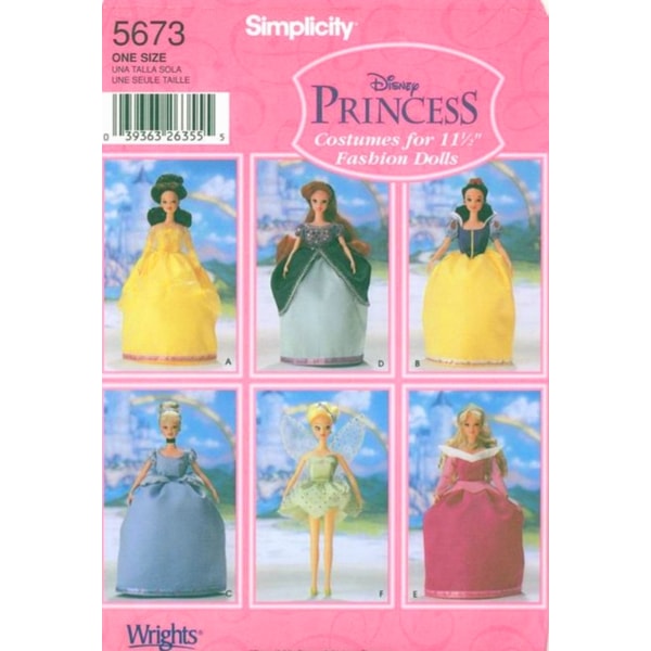 PDF Copy of Vintage Simplicity 7073 Pattern for Fashion Doll | Inspire ...