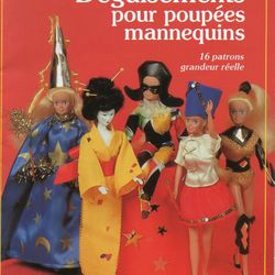 PDF Copy of Vintage French Vintage Booc Pattern for Fashion Dolls size 11 1/2 inches