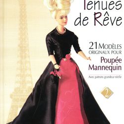 PDF Copy of Vintage French Booc Pattern for Fashion Dolls size 11 1/2 inches